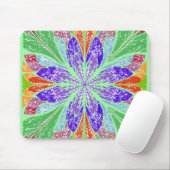 Blätter mit grünem Licht Mousepad (Mit Mouse)