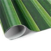 Blätter mit grünen Palmen Geschenkpapier (Rolleneckpunkt)