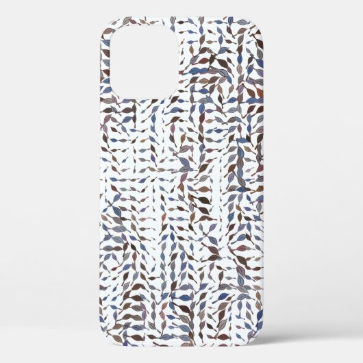 Blätter mit konzeptionellem Hintergrund zeichnend  Case-Mate iPhone Hülle (Rückseite)