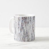 Blätter mit konzeptionellem Hintergrund zeichnend Kaffeetasse (Vorderseite Links)