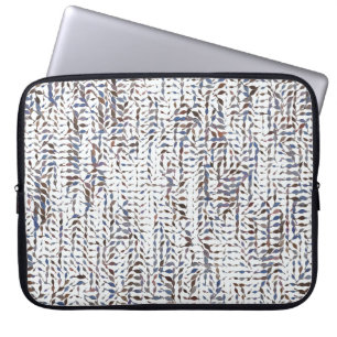 Blätter mit konzeptionellem Hintergrund zeichnend Laptopschutzhülle