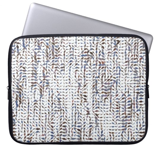 Blätter mit konzeptionellem Hintergrund zeichnend Laptopschutzhülle (Vorderseite)