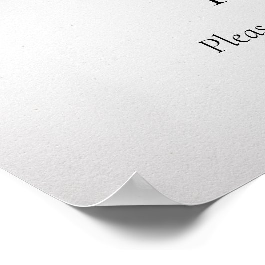 Blätter mit Lavendel Poster (Ecke)