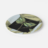 Blätter mit Libellen-Einfügung durch Jennifer Pappteller (Schrägansicht)