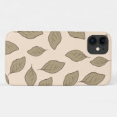 Blätter mit niedlichen Mustern Case-Mate iPhone Hülle (Rückseite (Horizontal))