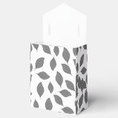 Blätter mit niedlichen Mustern Geschenkschachtel (Geöffnet)