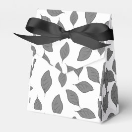 Blätter mit niedlichen Mustern Geschenkschachtel