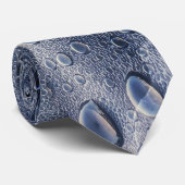 Blätter mit Raindrops Krawatte (Gerollt)