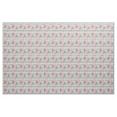 Blätter mit tropischen Pflanzen und Flamingos Stoff (Yard (91,4 cm))