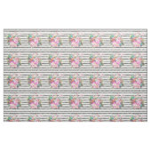 Blätter mit tropischen Pflanzen und Flamingos Stoff (Fat Quarter (45,7 x 55,9 cm))