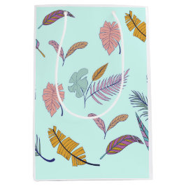 Blätter Mittlere Geschenktüte