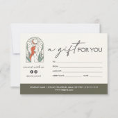 Blätter Moon Arch für Sie (Vorderseite)