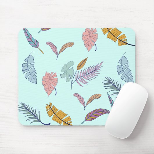 Blätter Mousepad (Mit Mouse)