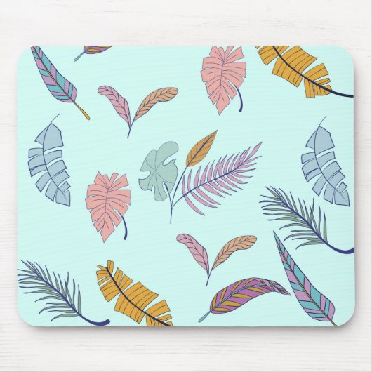 Blätter Mousepad (Vorne)