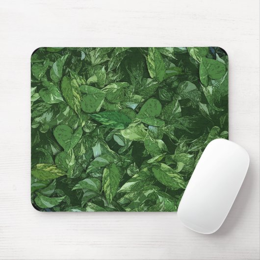 Blätter Mousepad (Mit Mouse)
