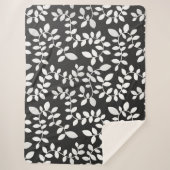 Blätter Muster 10 Sherpadecke (Vorderseite)