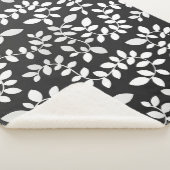 Blätter Muster 10 Sherpadecke (3/4)