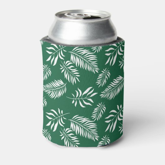 Blätter Muster 12 Dosenkühler (Kanne Rückseite)