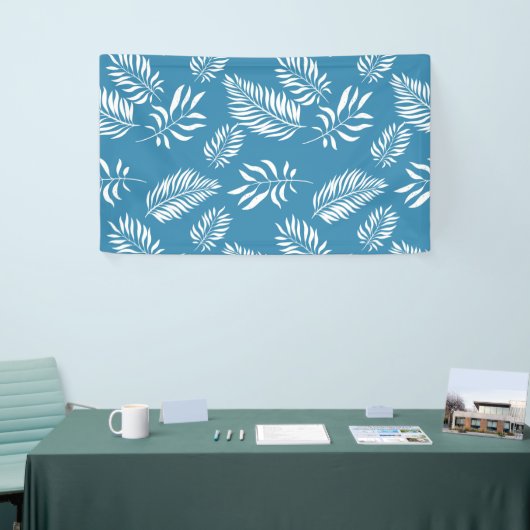 Blätter Muster 13 Banner (Messeveranstaltung)