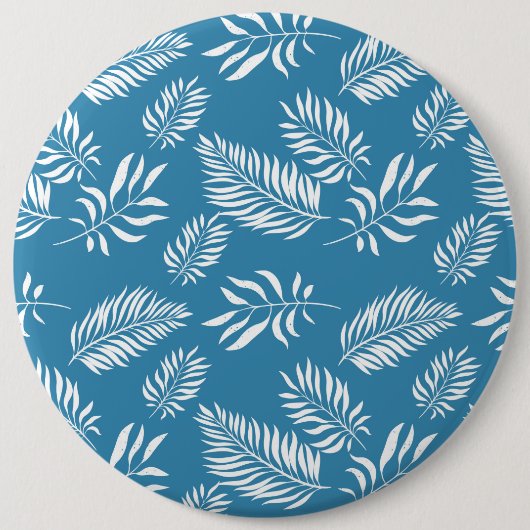 Blätter Muster 13 Button (Vorderseite)