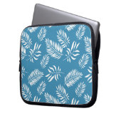 Blätter Muster 13 Laptopschutzhülle (Vorderseite Links)