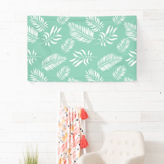 Blätter Muster 14 Banner (Insitu)