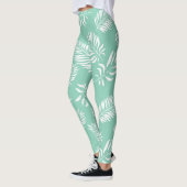 Blätter Muster 14 Leggings (Links)