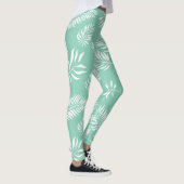 Blätter Muster 14 Leggings (Rechts)