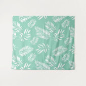 Blätter Muster 14 Wandteppich (Vorderseite (Horizontal))