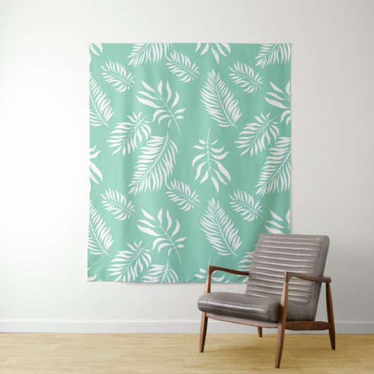 Blätter Muster 14 Wandteppich (Beispiel)