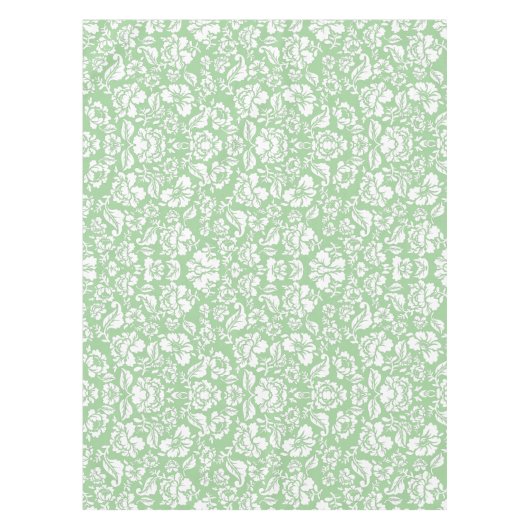 Blätter Muster 14b Lgreen BG Tablecloth Tischdecke (Vorderseite)