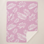 Blätter Muster 15 Sherpadecke (Vorderseite)