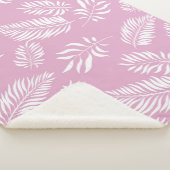 Blätter Muster 15 Sherpadecke (3/4)