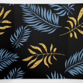 Blätter Muster 17 Dreifach Gefaltete Urlaubskarte (Innenseite Mitte)