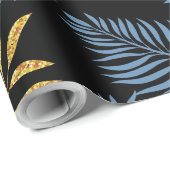 Blätter Muster 17 Geschenkpapier (Rolleneckpunkt)