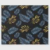 Blätter Muster 17 Geschenkpapier (Flach)