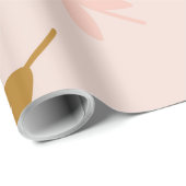 Blätter Muster 4 Geschenkpapier (Rolleneckpunkt)