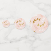 Blätter Muster 4 Konfetti (Vorderseiten)