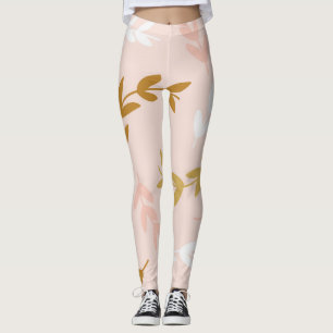 Blätter Muster 4 Leggings