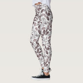 Blätter. Muster 4 Leggings (Links)