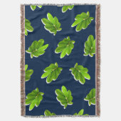 Blätter Muster der Tropenwurzeldecke Decke (Vorderseite Vertikal)