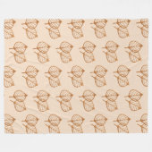 Blätter Muster Fleece Blanket (Vorderseite (Horizontal))