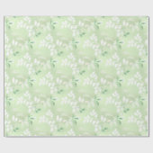 Blätter Muster Geschenkpapier (Flach)
