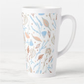 Blätter Muster Milchtasse (Rechts)