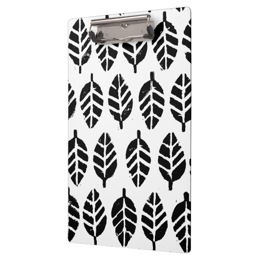 Blätter Muster Potato Druck Klemmbrett (Links)