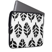 Blätter Muster Potato Druck Laptopschutzhülle (Vorne Rechts)