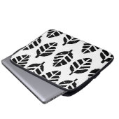 Blätter Muster Potato Druck Laptopschutzhülle (Vorne Knopf)