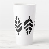 Blätter Muster Potato Druck Milchtasse (Vorderseite)