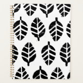 Blätter Muster-Potato Druckplaner Planer (Vorderseite)