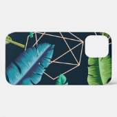Blätter nahtlos mit abstraktem polygonal li Case-Mate iPhone hülle (Rückseite (Horizontal))